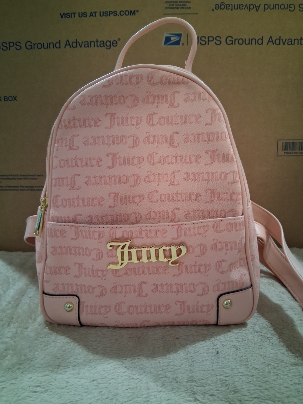 Juicy Couture Pink Mini Dome Backpack